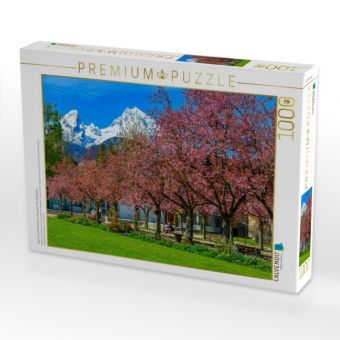 Produktbild: CALVENDO Puzzle Japanische Kirschbl&uuml;te im Kurgarten, Berchtesgaden | 1000 Teile Lege-Gr&ouml;&szlig;e 64x48cm Foto-Puzzle f&uuml;r gl&uuml;ckliche Stunden