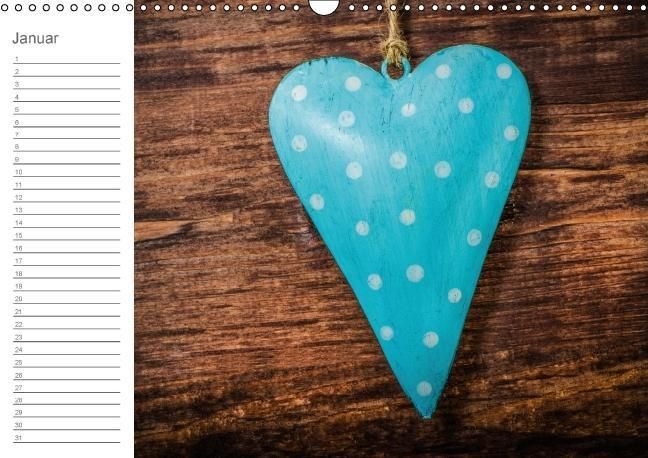 Produktbild: Herzig / Geburtstagskalender (Wandkalender immerw&auml;hrend DIN A3 quer)