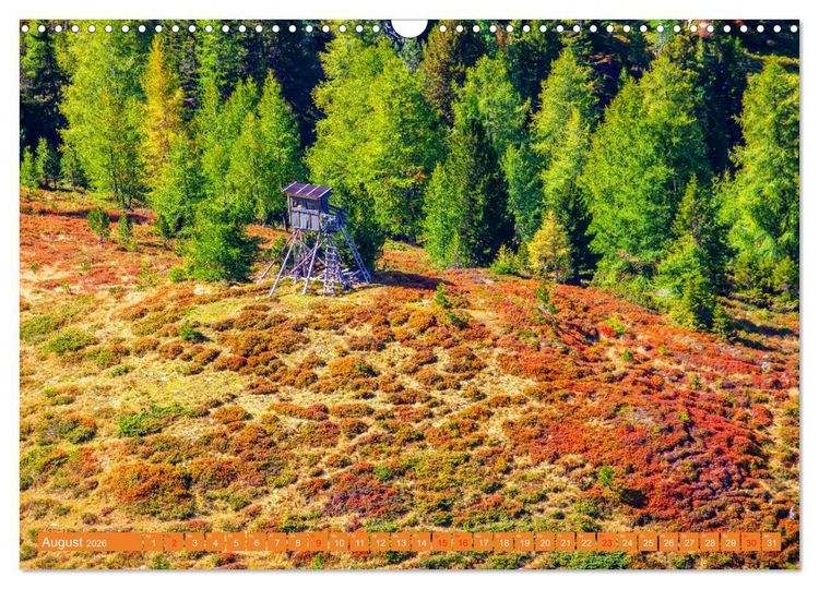 Produktbild: Waidmannsheil und Waidmannsdank (Wandkalender 2026 DIN A3 quer), CALVENDO Monatskalender