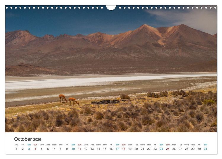 Produktbild: Mysterious Peru (Wall Calendar 2026 DIN A3 landscape), CALVENDO 12 Month Wall Calendar