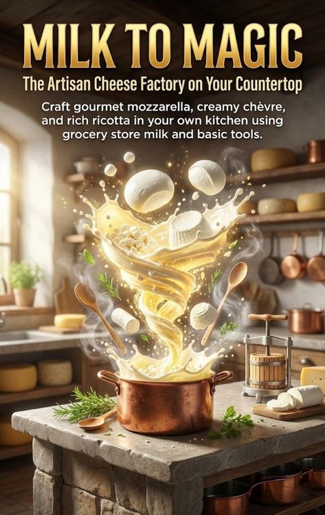 Produktbild: Milk to Magic: The Artisan Cheese Factory on Your Countertop