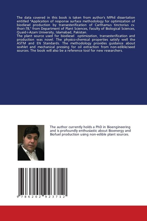 Produktbild: Biodiesel Optimization & Transesterification