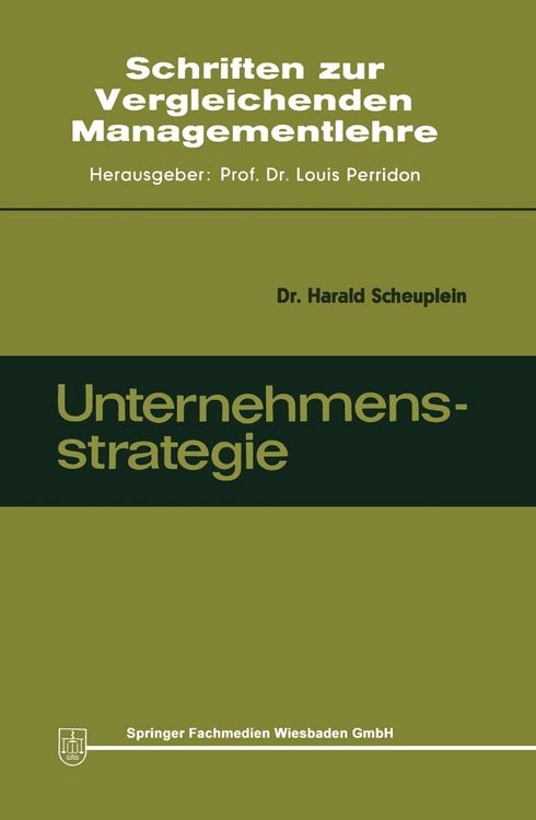 Produktbild: Unternehmensstrategie