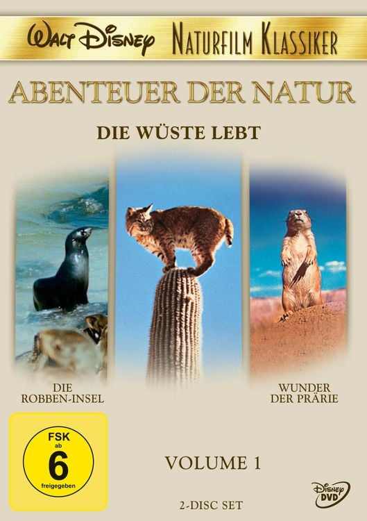 Produktbild: Die W&uuml;ste lebt - Walt Disney Naturfilm Klassiker Vol. 1 [2 DVDs]