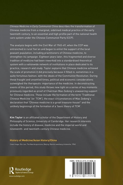 Produktbild: Chinese Medicine in Early Communist China, 1945-1963