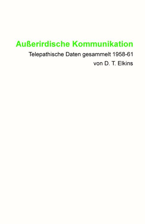 Produktbild: Au&szlig;erirdische Kommunikation