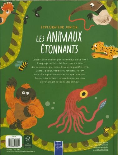 Produktbild: Les animaux &eacute;tonnants