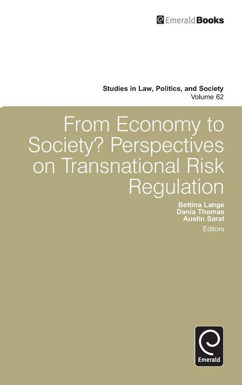 Produktbild: From Economy to Society