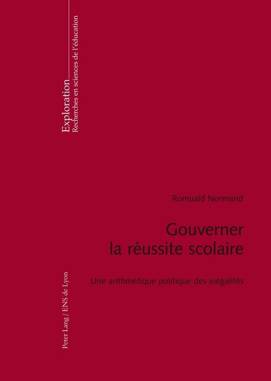 Produktbild: Gouverner la r&eacute;ussite scolaire