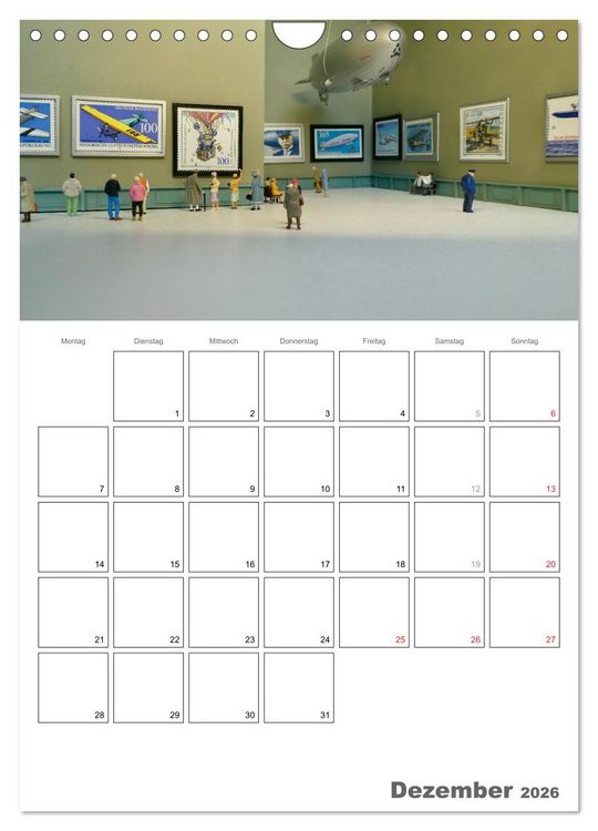 Produktbild: Follow me and have fun - kleine Leute am Flugplatz (Wandkalender 2026 DIN A4 hoch), CALVENDO Monatskalender