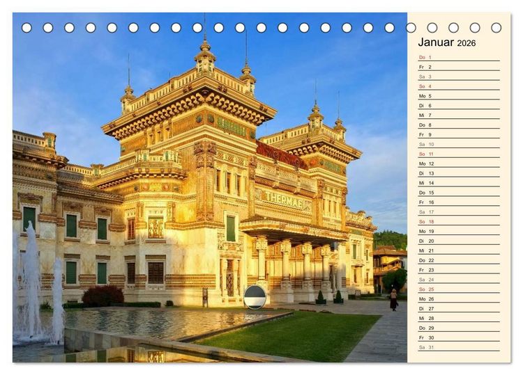 Produktbild: Emilia-Romagna (Tischkalender 2026 DIN A5 quer), CALVENDO Monatskalender