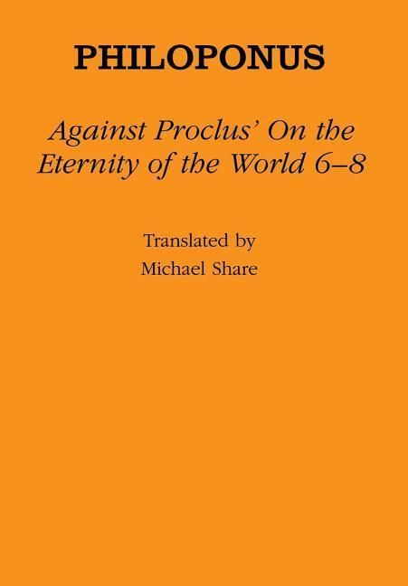 Produktbild: Against Proclus On The Eternit