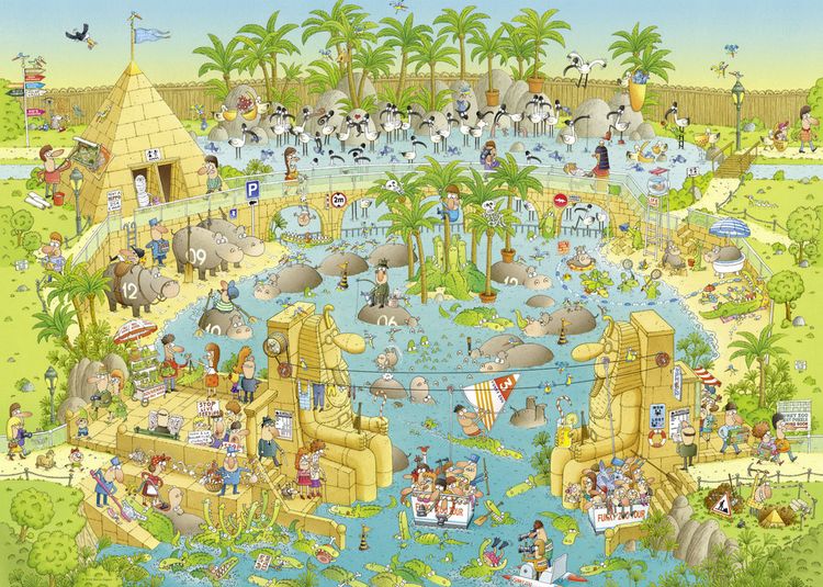Produktbild: Nile Habitat Puzzle