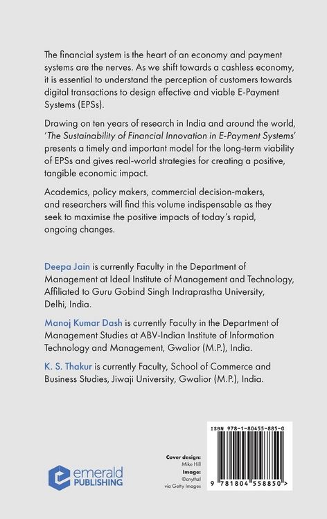 Produktbild: The Sustainability of Financial Innovation in E-Payment Systems