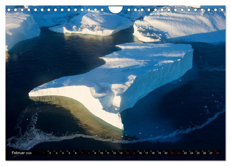 Produktbild: GR&Ouml;NLAND Eisfjord und Diskobucht (Wandkalender 2026 DIN A4 quer), CALVENDO Monatskalender
