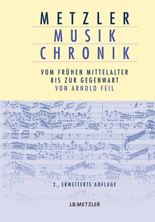 Produktbild: Metzler Musik Chronik