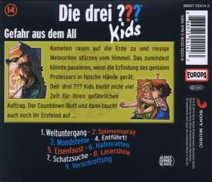 Produktbild: Die drei ??? Kids (14) Gefahr aus dem All