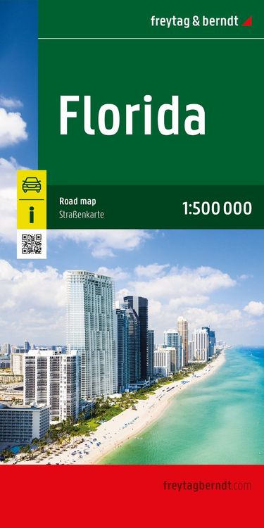 Produktbild: freytag & berndt Stra&szlig;enkarte Florida 1:500.000