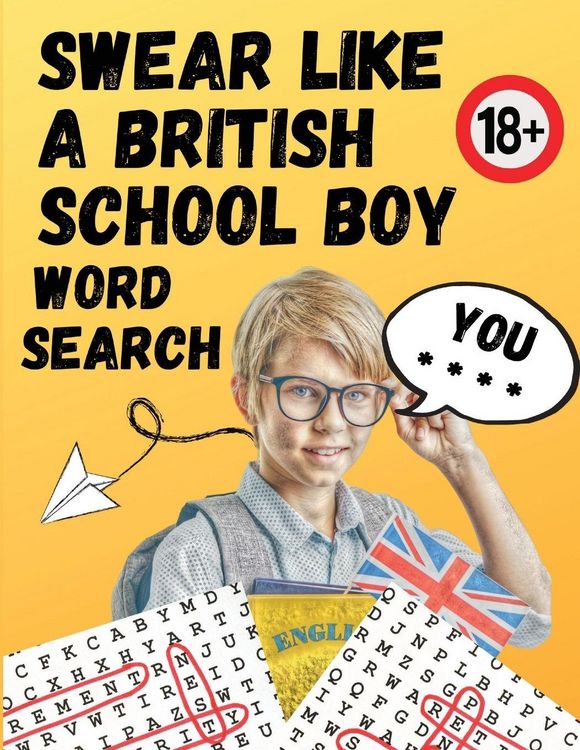 Produktbild: Swear Like A British Schoolboy Word Search