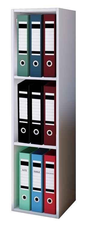 Produktbild: Holz B&uuml;ro Regal B&uuml;cher Ordner Aktenregal Offas 3f