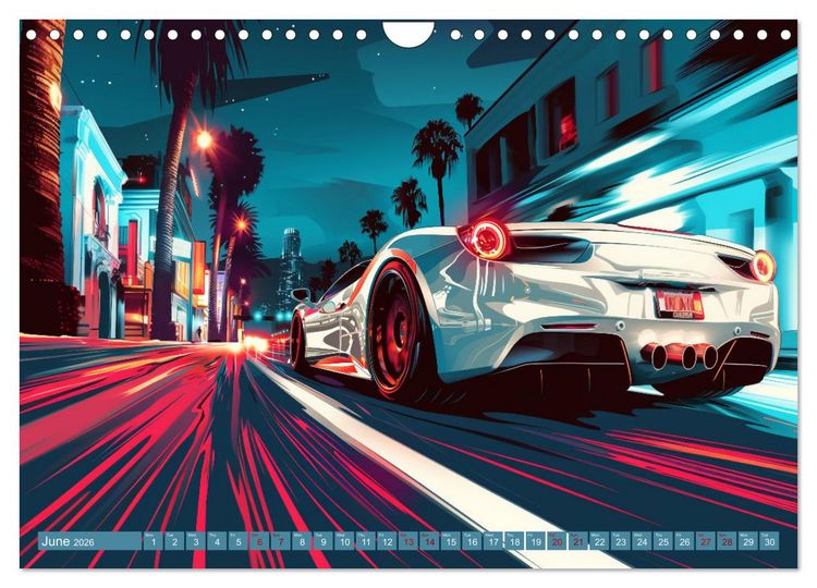 Produktbild: Adrenaline on the Road (Wall Calendar 2026 DIN A4 landscape), CALVENDO 12 Month Wall Calendar