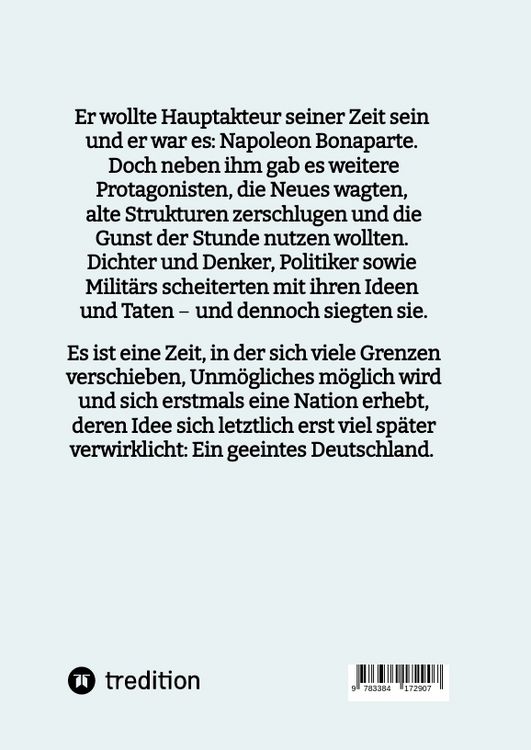 Produktbild: Vorstellungen deutscher Einheit in der napoleonischen &Auml;ra