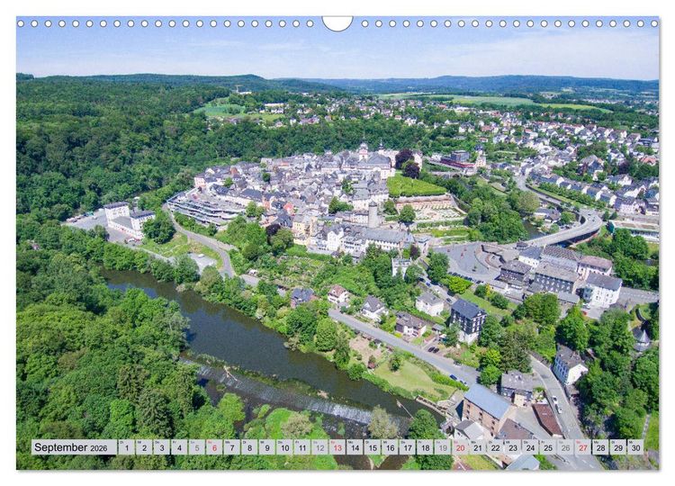 Produktbild: Ausblicke - Mittelhessen von Oben (Wandkalender 2026 DIN A3 quer), CALVENDO Monatskalender