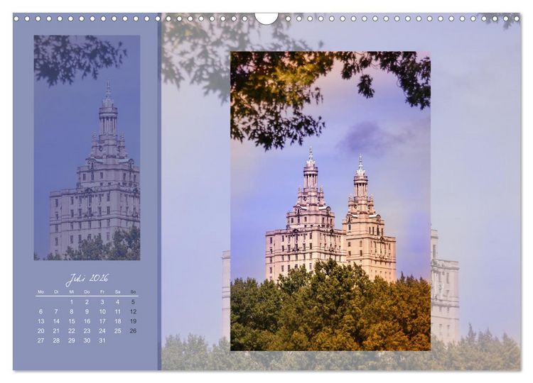 Produktbild: New York - einmal anders (Wandkalender 2026 DIN A3 quer), CALVENDO Monatskalender