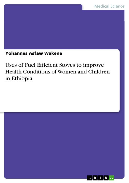 Produktbild: Uses of Fuel Efficient Stoves to improve Health Conditions of Women and Children in Ethiopia