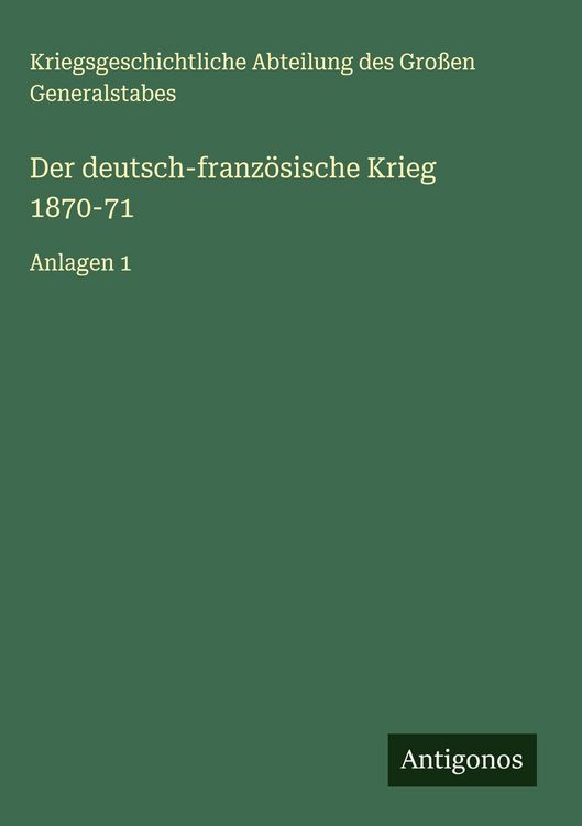 Produktbild: Der deutsch-franz&ouml;sische Krieg 1870-71