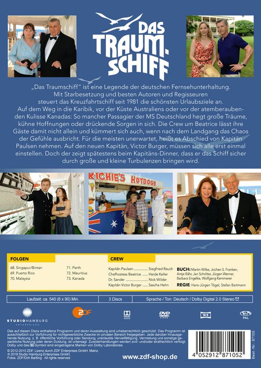 Produktbild: Das Traumschiff 12 [3 DVDs im Schuber]