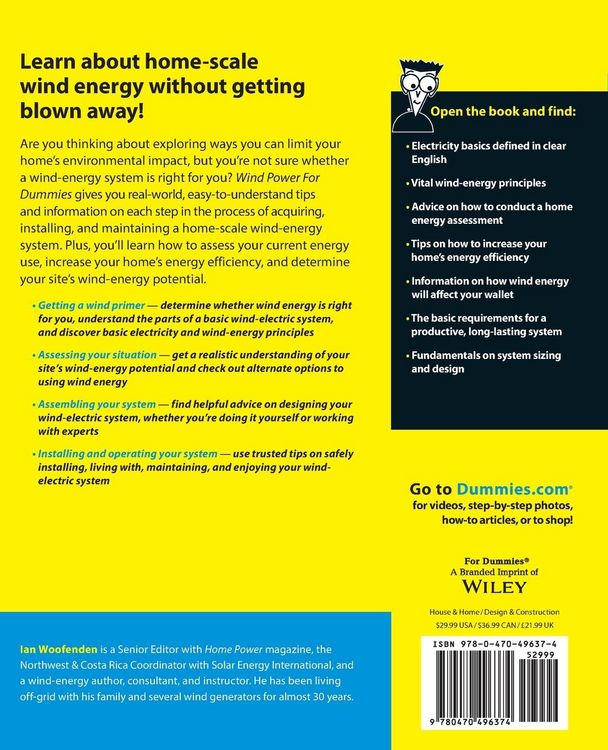 Produktbild: Wind Power For Dummies