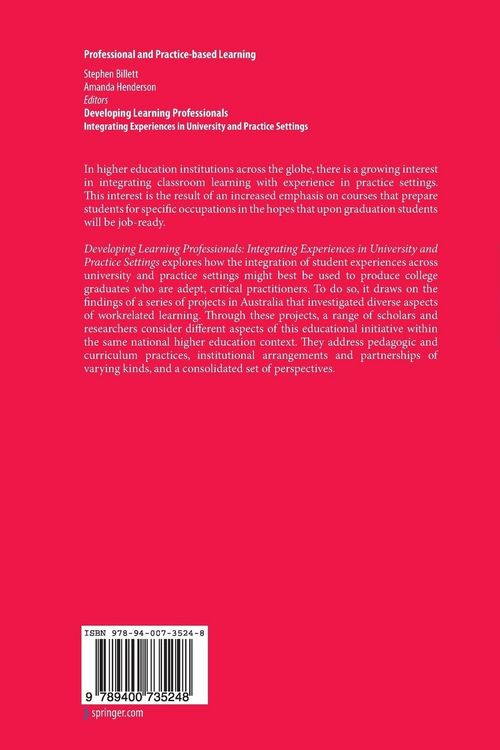 Produktbild: Developing Learning Professionals