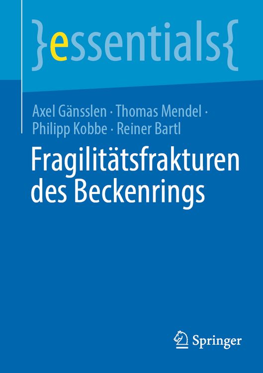 Produktbild: Fragilit&auml;tsfrakturen des Beckenrings