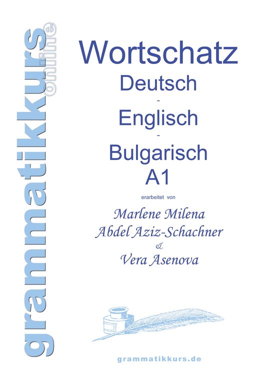 Produktbild: W&ouml;rterbuch Deutsch - Englisch - Bulgarisch A1
