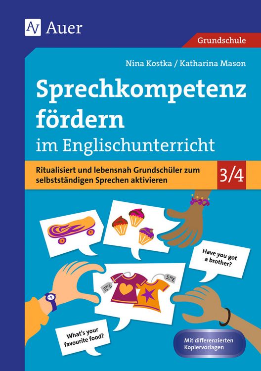 Produktbild: Sprechkompetenz f&ouml;rdern im Englischunterricht