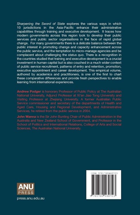 Produktbild: Sharpening the Sword of State