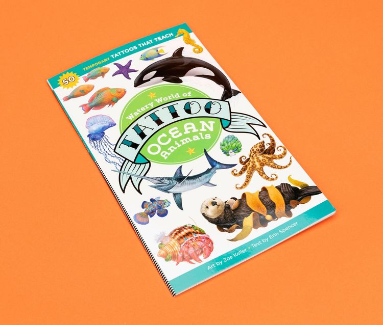 Produktbild: Watery World of Tattoo Ocean Animals