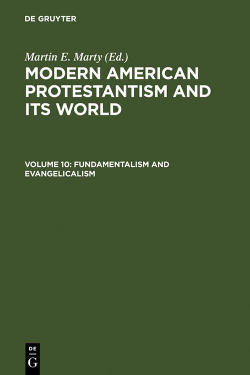 Produktbild: Fundamentalism and Evangelicalism