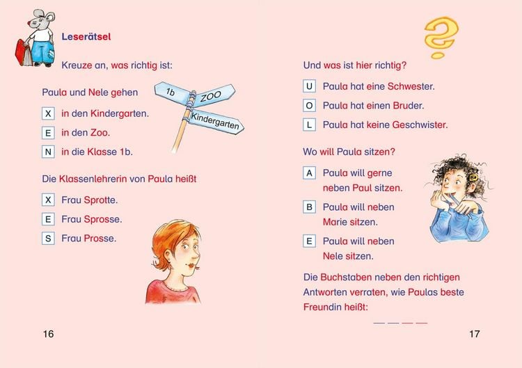 Produktbild: LESEMAUS zum Lesenlernen Sammelb&auml;nde: Die sch&ouml;nsten Freundinnen-Silben-Geschichten