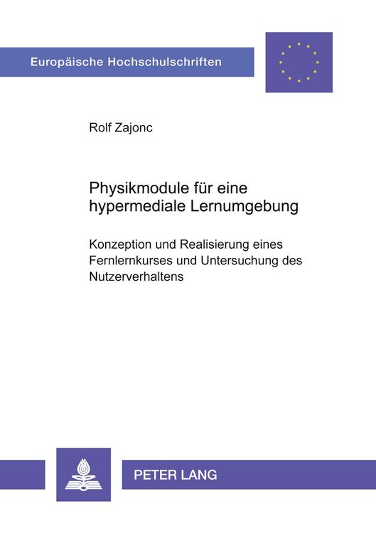 Produktbild: Physikmodule f&uuml;r eine hypermediale Lernumgebung