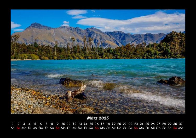 Produktbild: Berglandschaften 2025 Fotokalender DIN A3