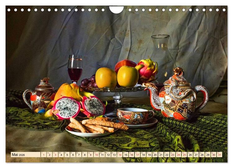 Produktbild: Stillleben - aber mit Stil (Wandkalender 2026 DIN A4 quer), CALVENDO Monatskalender