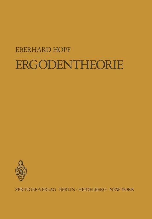 Produktbild: Ergodentheorie