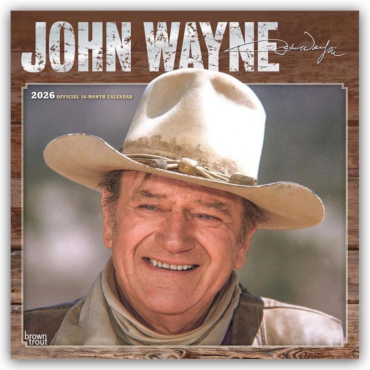 Produktbild: John Wayne 2026 – 16-Monatskalender