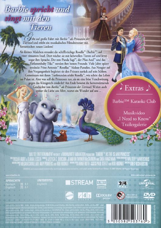 Produktbild: Barbie als Prinzessin der Tierinsel