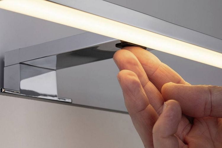 Produktbild: Paulmann HomeSpa Selo 78950 Klemmleuchte Warmwei&szlig; Chrom