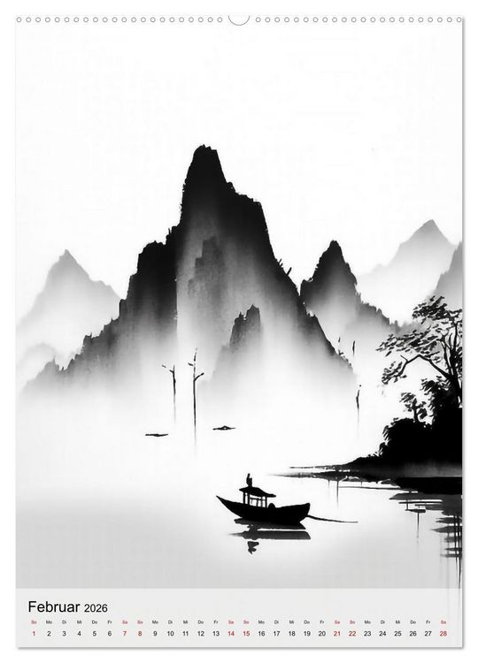 Produktbild: Ruhe im Zen (hochwertiger Premium Wandkalender 2026 DIN A2 hoch), Kunstdruck in Hochglanz