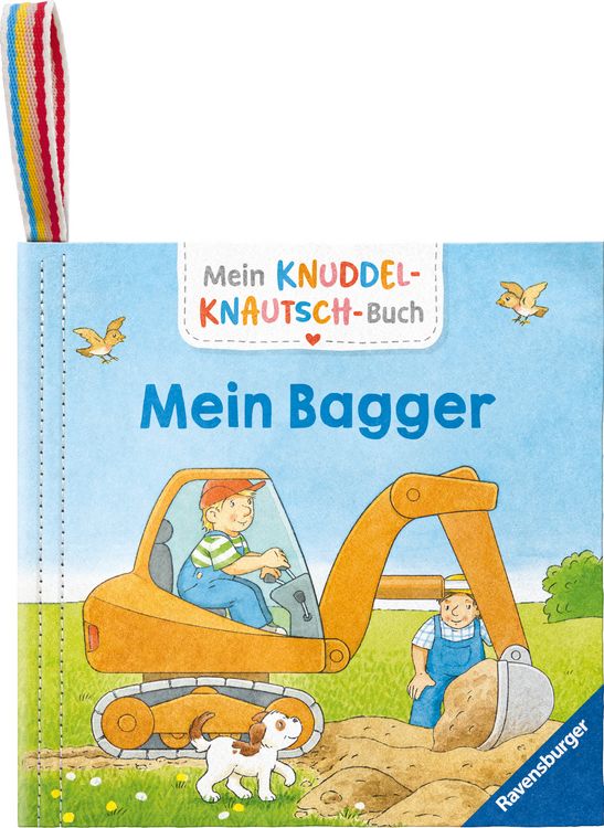 Produktbild: Mein Knuddel-Knautsch-Buch - Mein Bagger