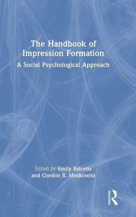 Produktbild: The Handbook of Impression Formation